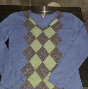 100% Cashmere sweater .